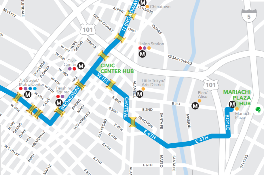 Ciclavia October 2019 Map